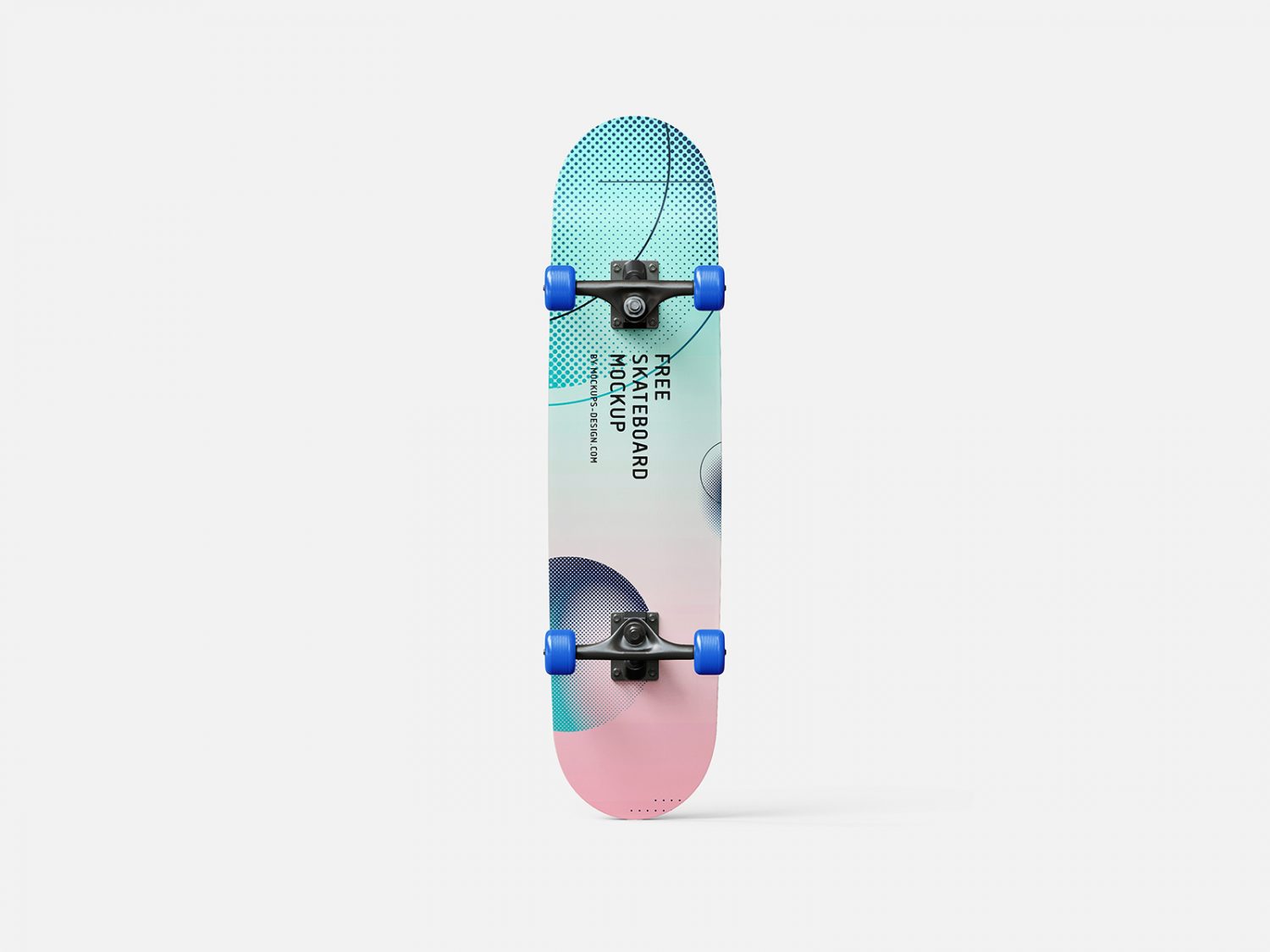 Skateboard Design Free Mockup