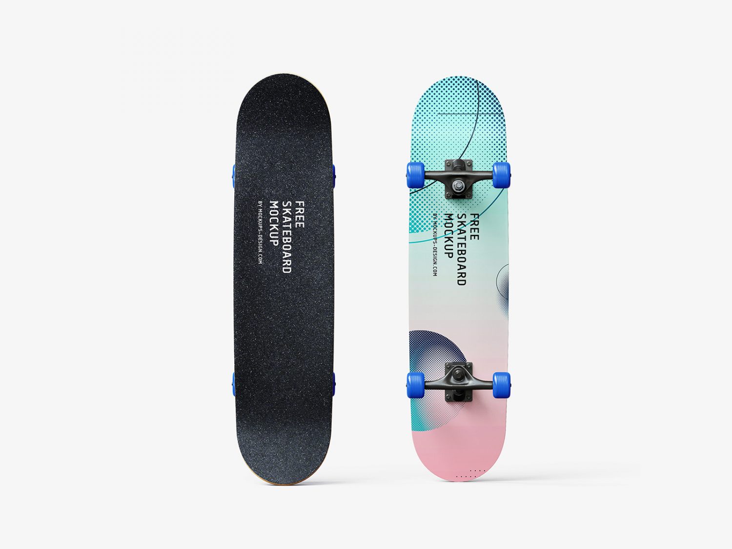 Skateboard Design Free Mockup