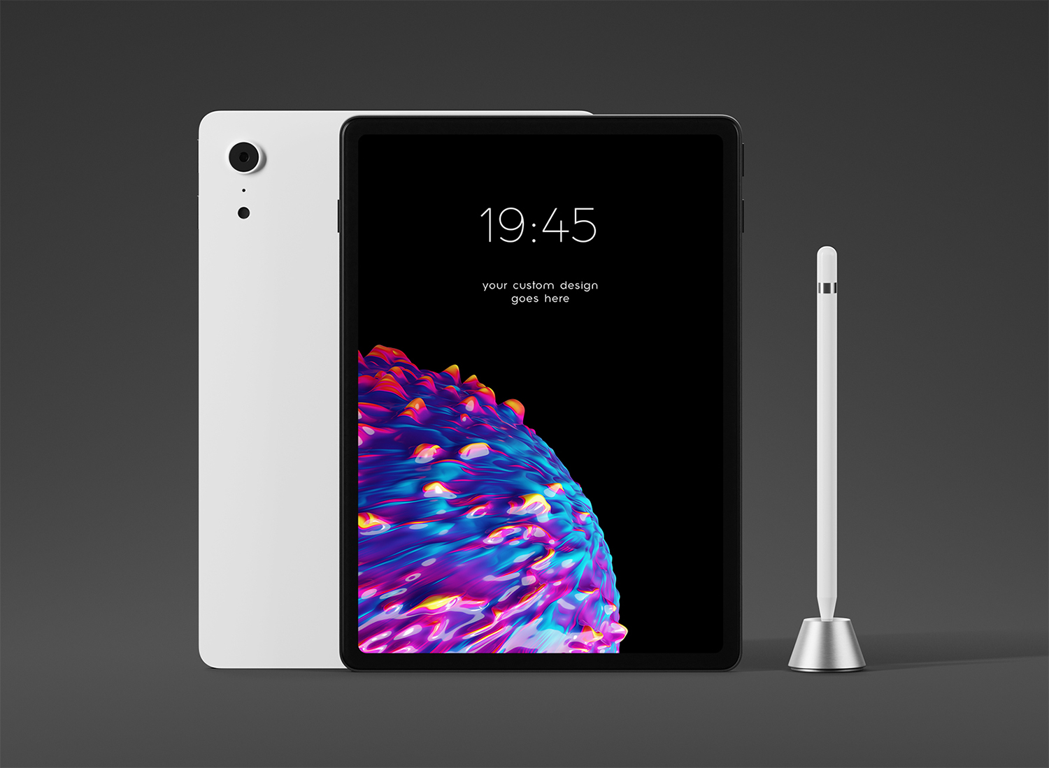 Tablet PSD Free Mockup