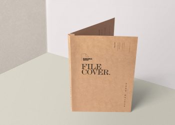 Brand Folder Stationery Mockup