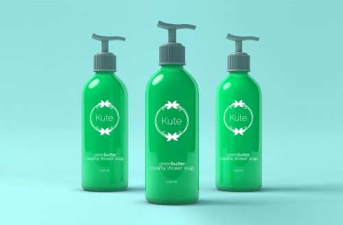 Cosmetic Dispensers Mockup