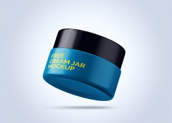 Cream Jar Mockup Free Sample