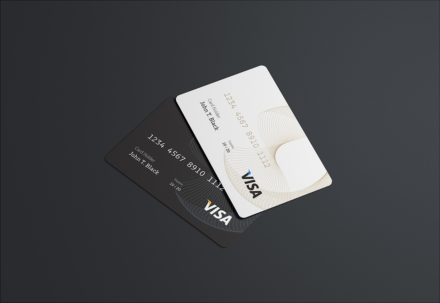 Credit Card Mockup Free