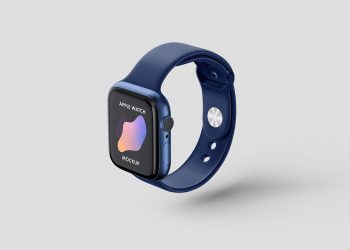 Free Apple Watch PSD Mockup Set