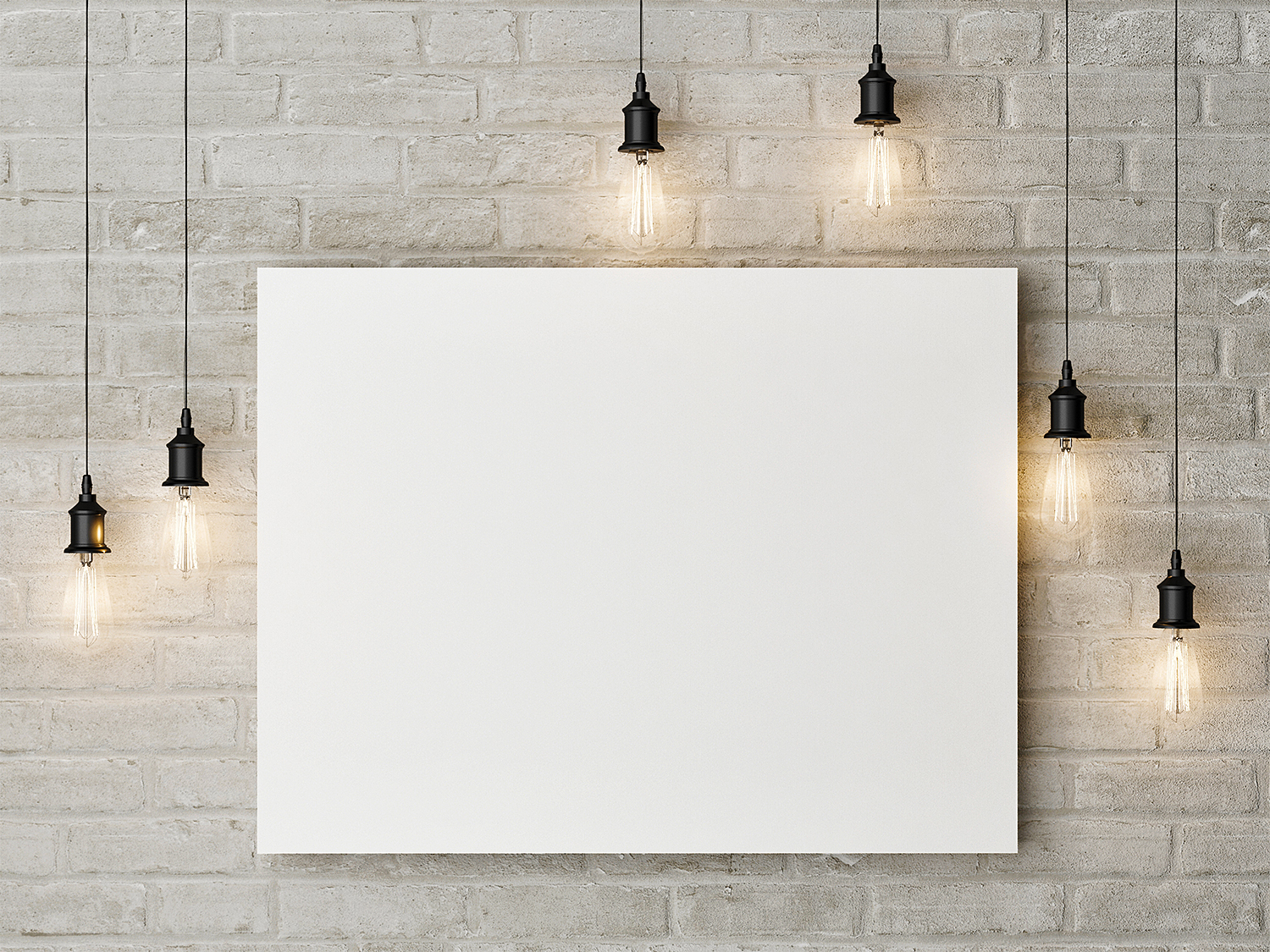 Free Canvas Painting Mockup