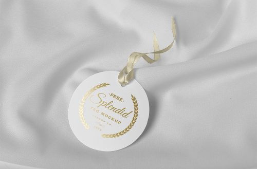 Free Lavish Tag Mockup