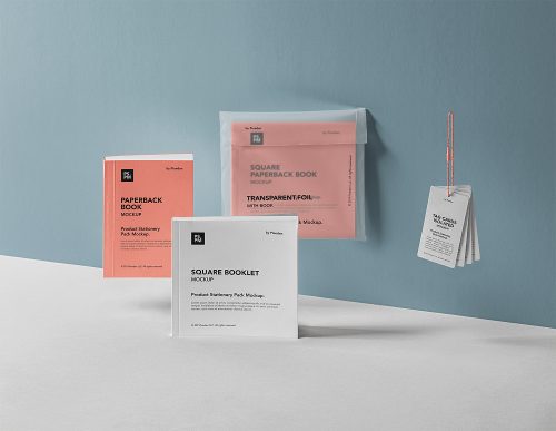 PSD Product Manual Mockup