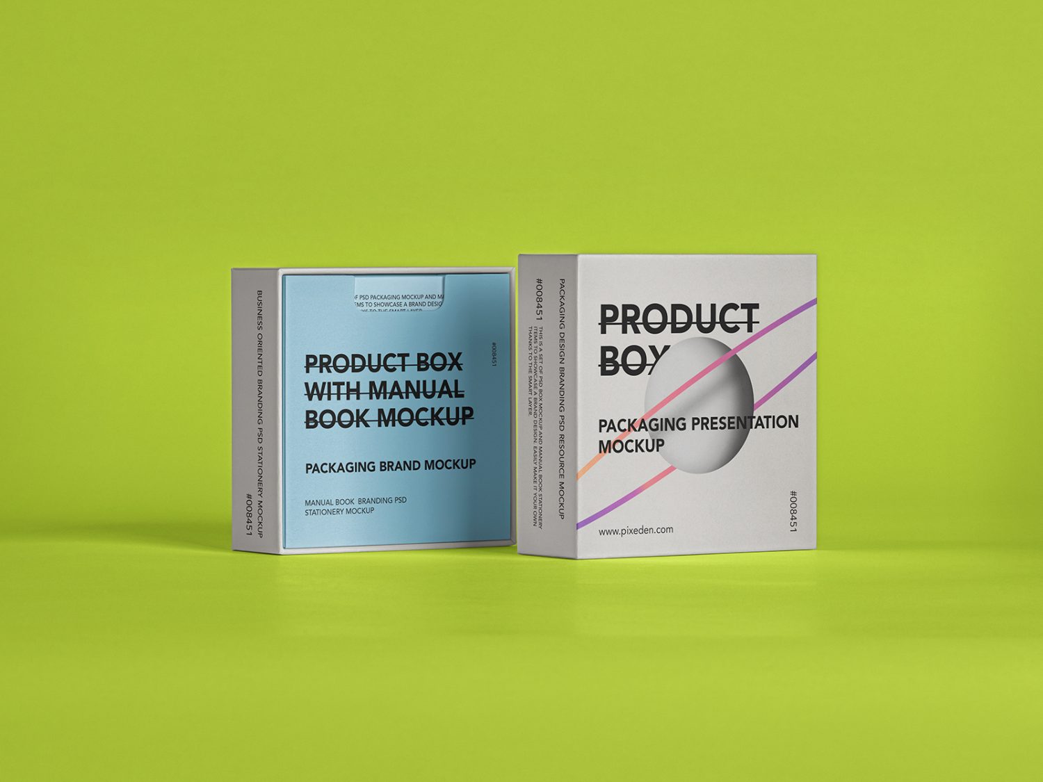Product Box Mockup Free Scene