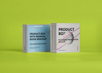 Product Box Mockup Free Scene