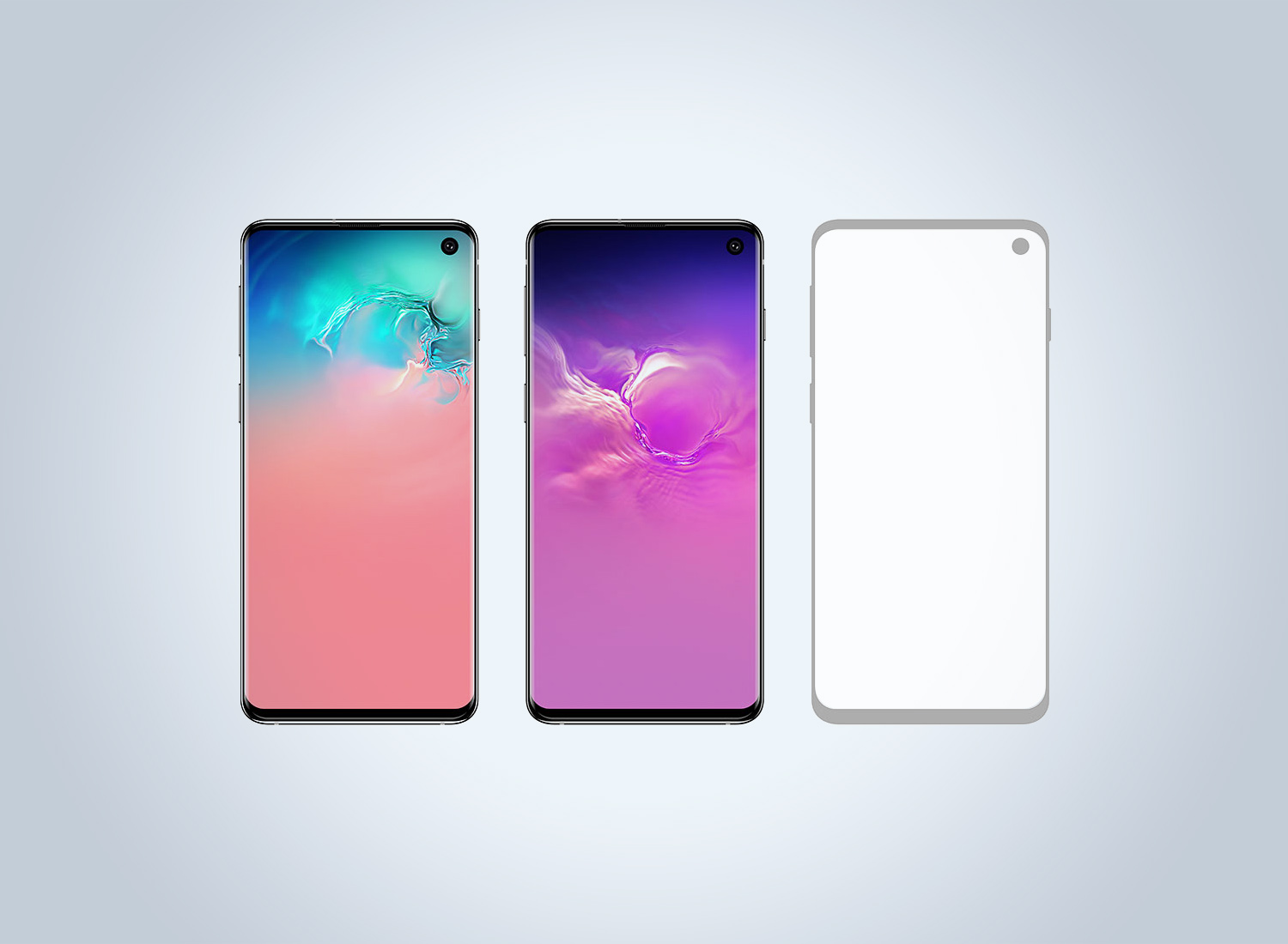 Samsung Galaxy S10 Free Mockup