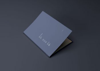 A4 Branding Folder Mockup