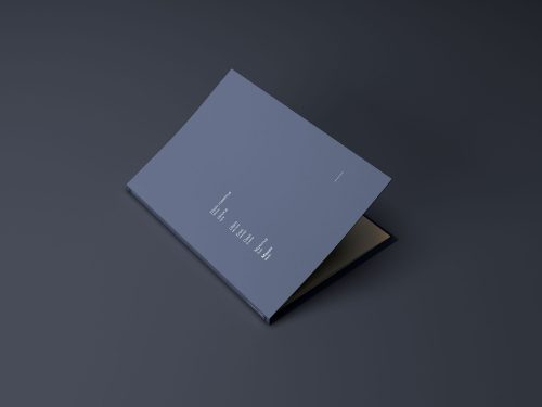 A4 Branding Folder Mockup