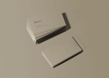 Branding Business Cards Mockup