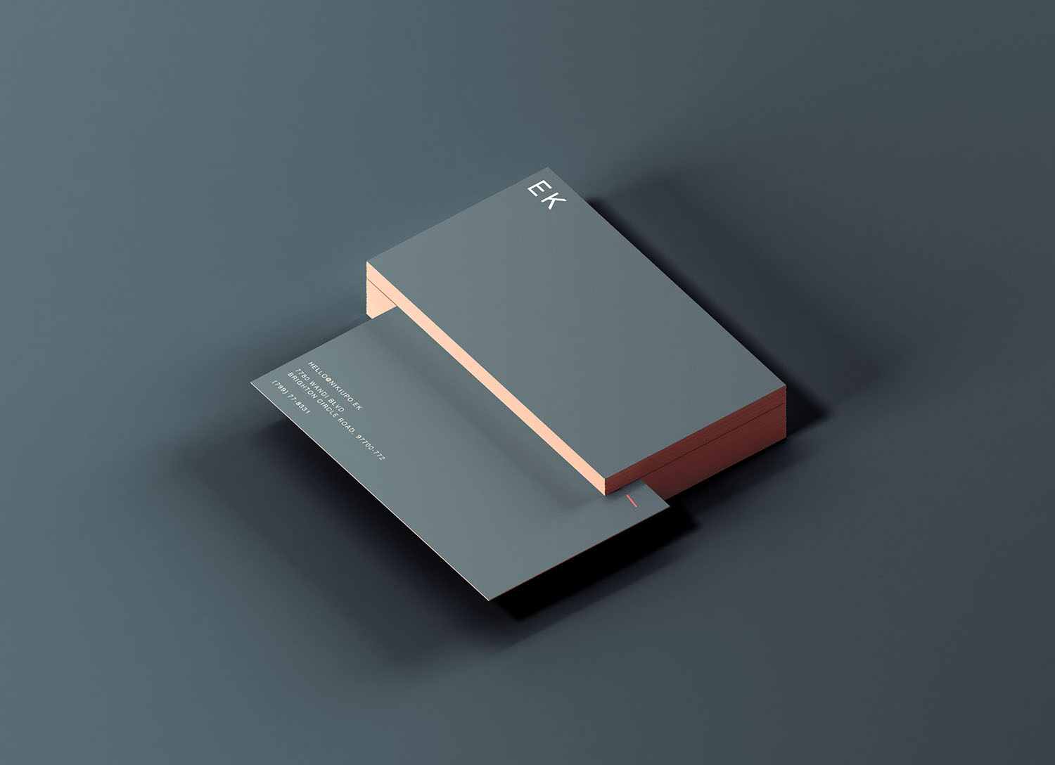 Classic Business Card Mockup