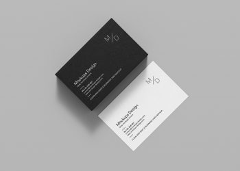 Clean Business Cards Mockup