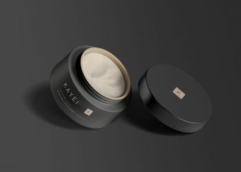 Cosmetic Jar Mockup