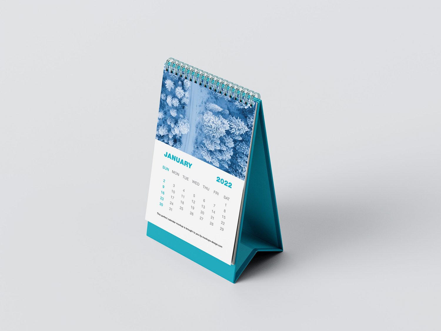 Desk Calendar Mockup