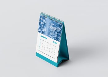 Desk Calendar Mockup