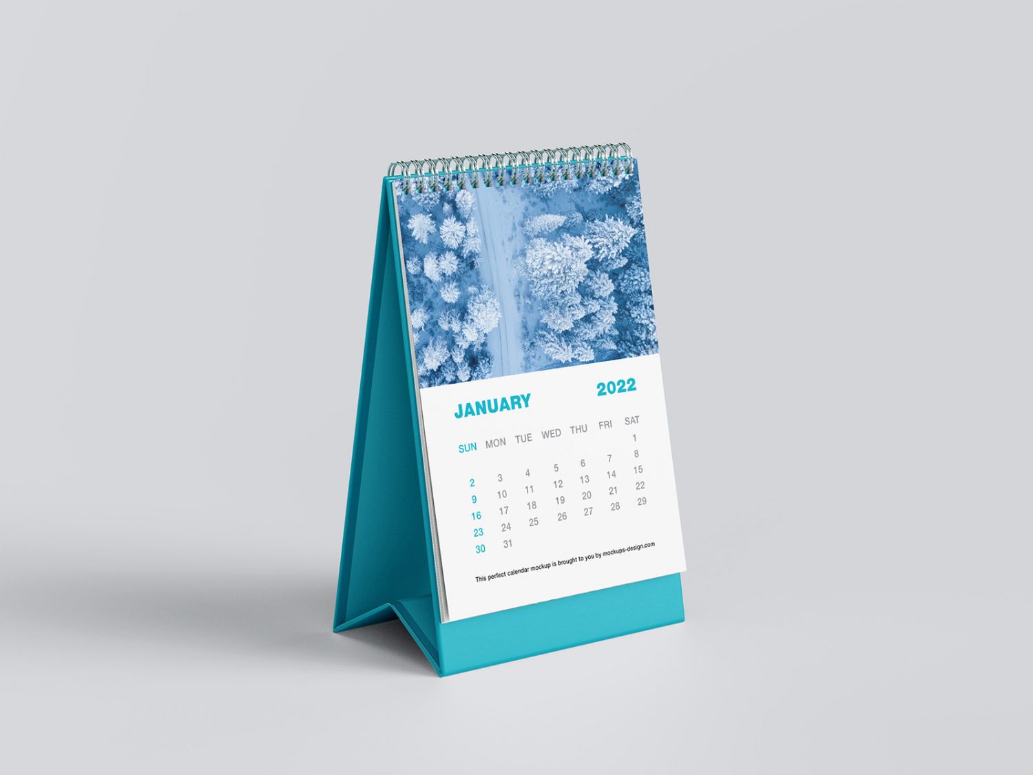 Desk Calendar Mockup