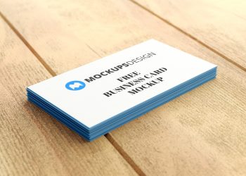 Free Business Card Mockup