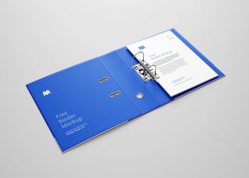 Free Binder Mockup