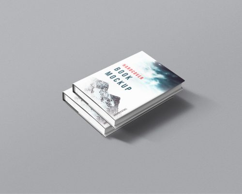 Hardcover Book PSD Mockup