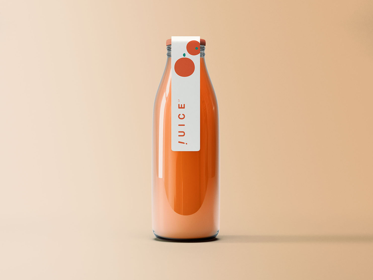 Juice Bottle Mockup