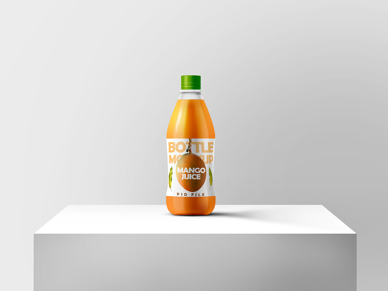 Juice Bottle Mockup