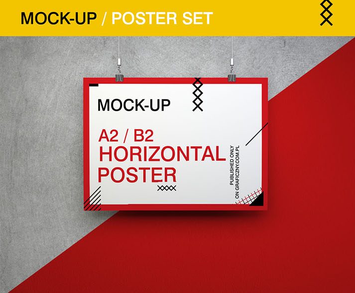 Poster Set Mockups