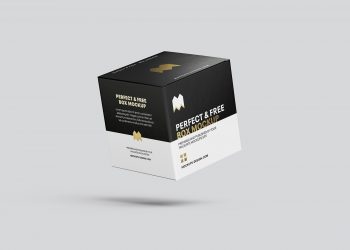 Square Box Mockup