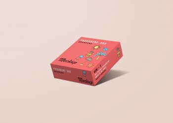 Square Box Packaging Mockups