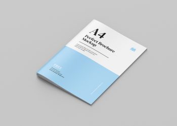 Thin A4 Brochure Mockup