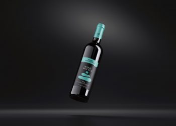 Wine Bottles Mockup