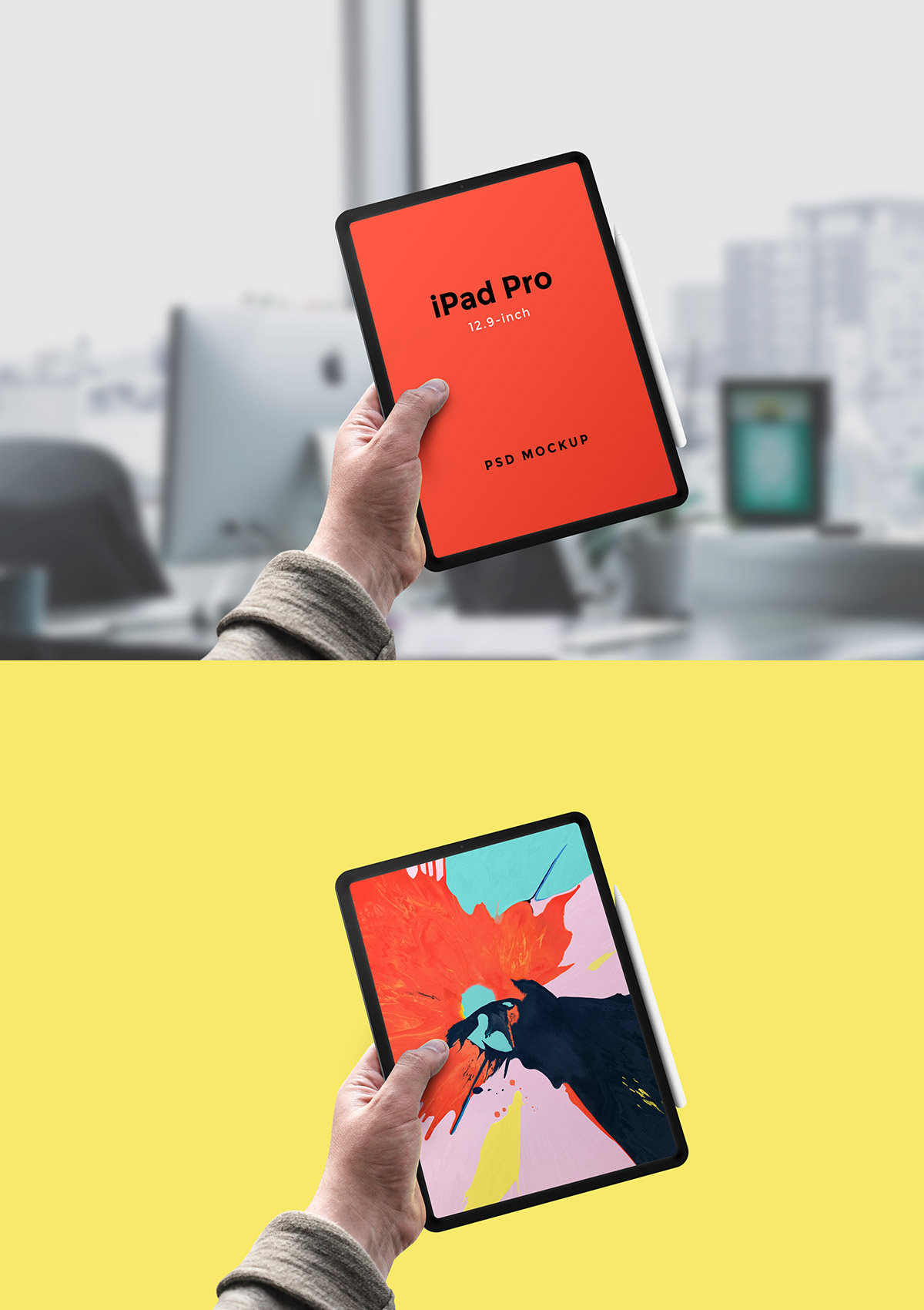 iPad Pro PSD Mockup