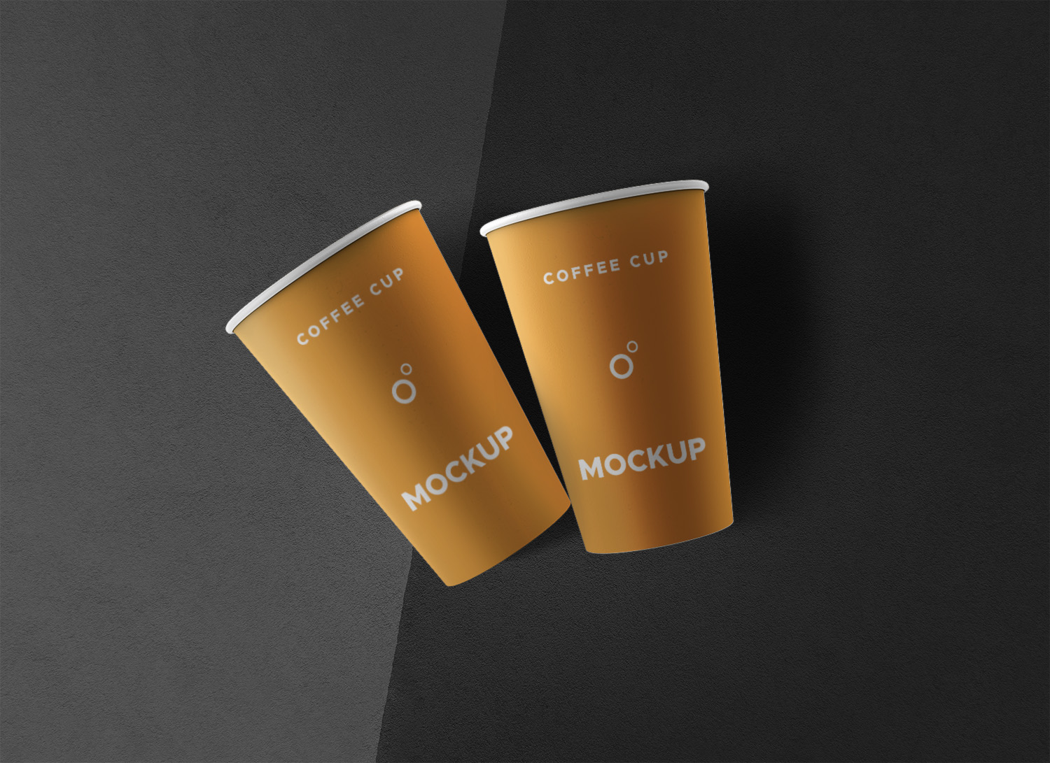 Coffee Cups Mockup