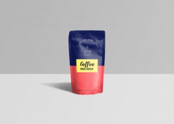 Coffee Pouch Mockup