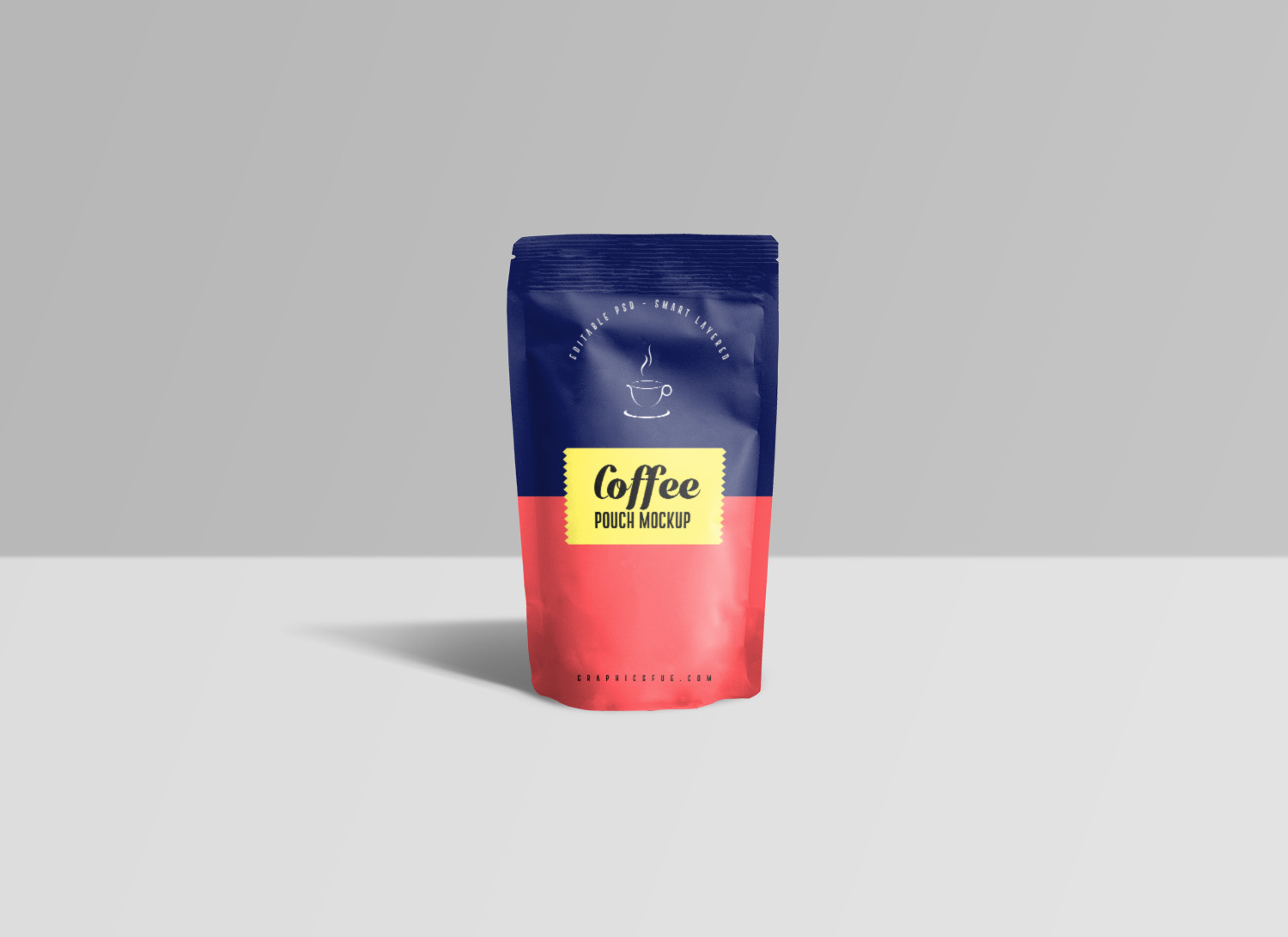 Coffee Pouch Mockup