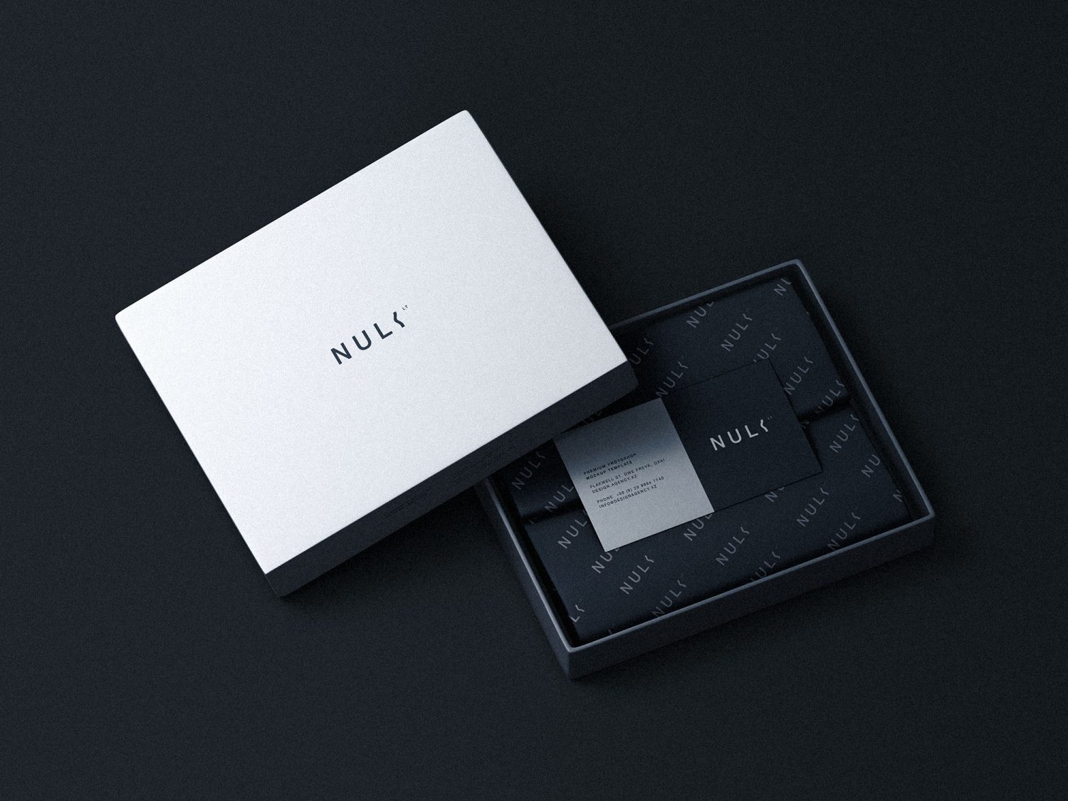 Fabric in Box Mockup