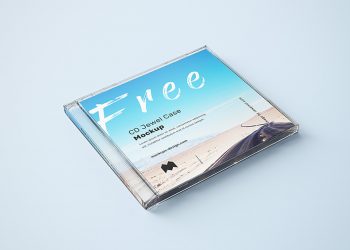 Free CD Jewel Case Mockup