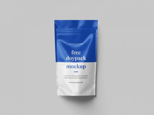 Free Doypack Mockup