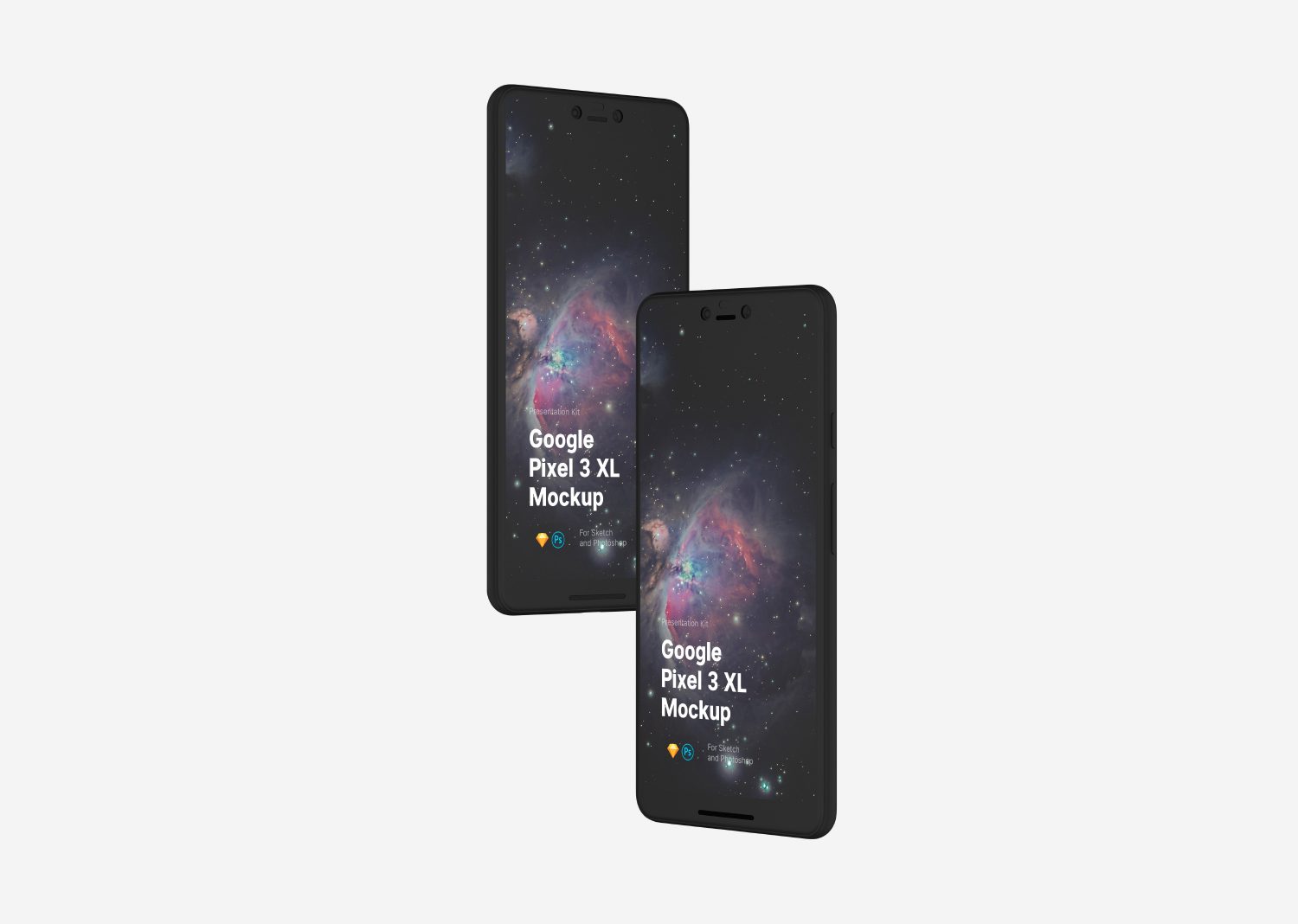 Free Google Pixel 3 XL Mockup