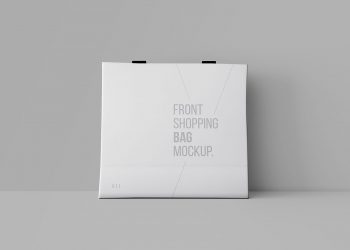 Front Shopping Bag Mockup