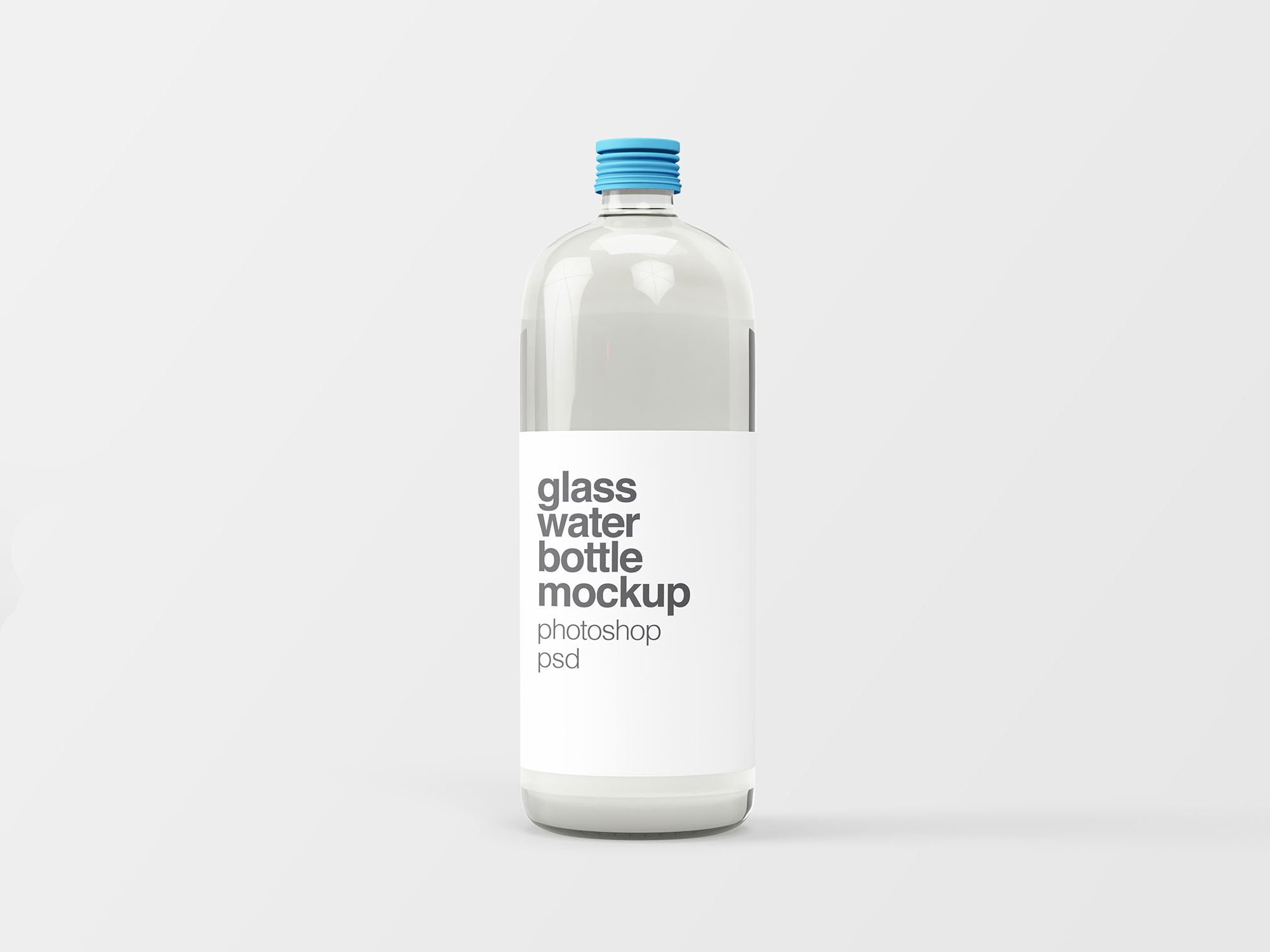 Orange Juice Glass Bottle Free Mockup - Free Mockup World