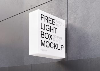 Lightbox Sign Mockup