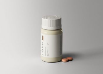 Medical Bottle Mockup