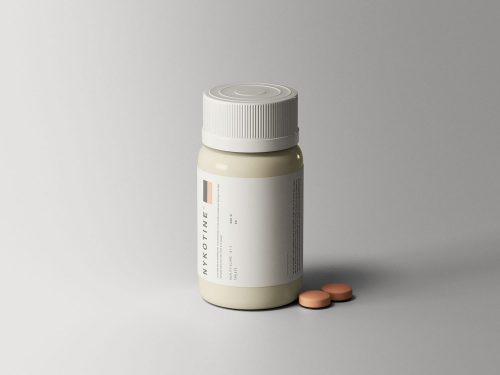 Medical Bottle Mockup