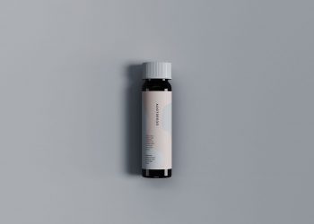 Minimal Dropper Packaging Mockup