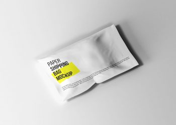 Paper Shipping Package Mockup