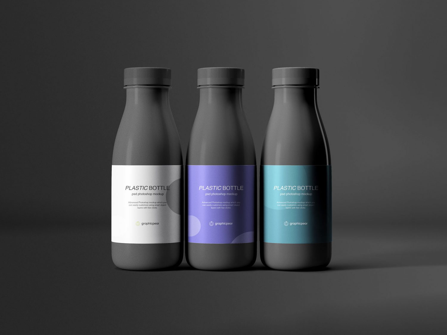 Plastic Bottles Mockup