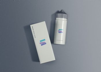 Plastic Dropper Bottle Mockup